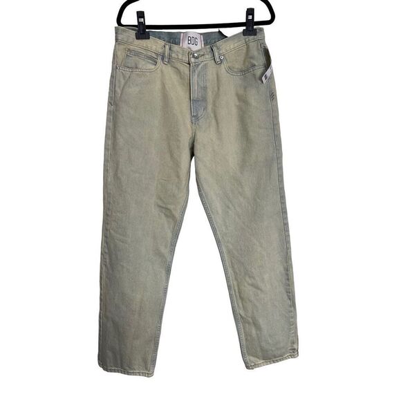 BDG Urban Outfitters Pants Womens Size 33 Light Wash Relaxed Straight Jeans NWT - Picture 1 of 11